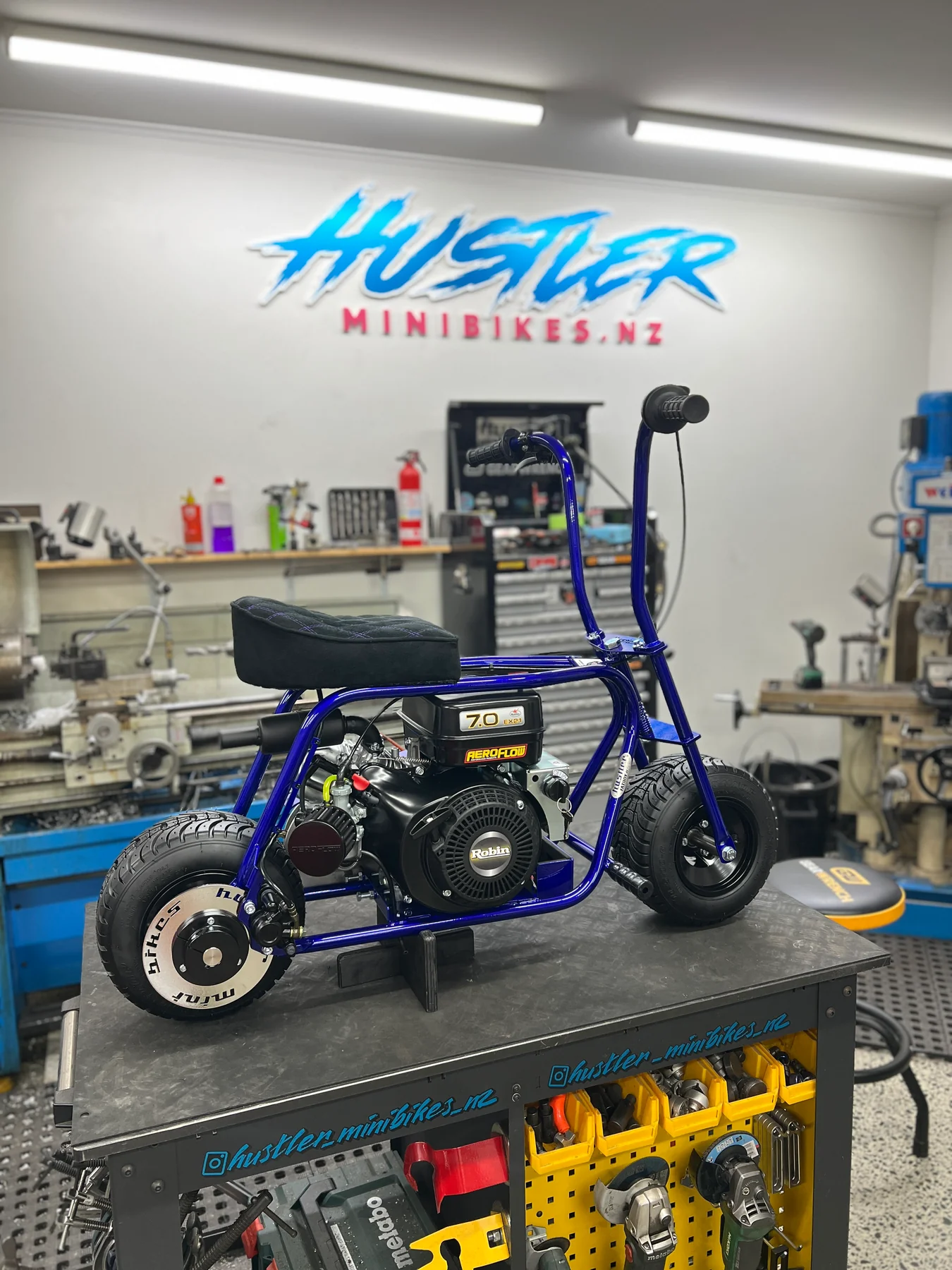 Hustler Fatboy (Blue & Black)