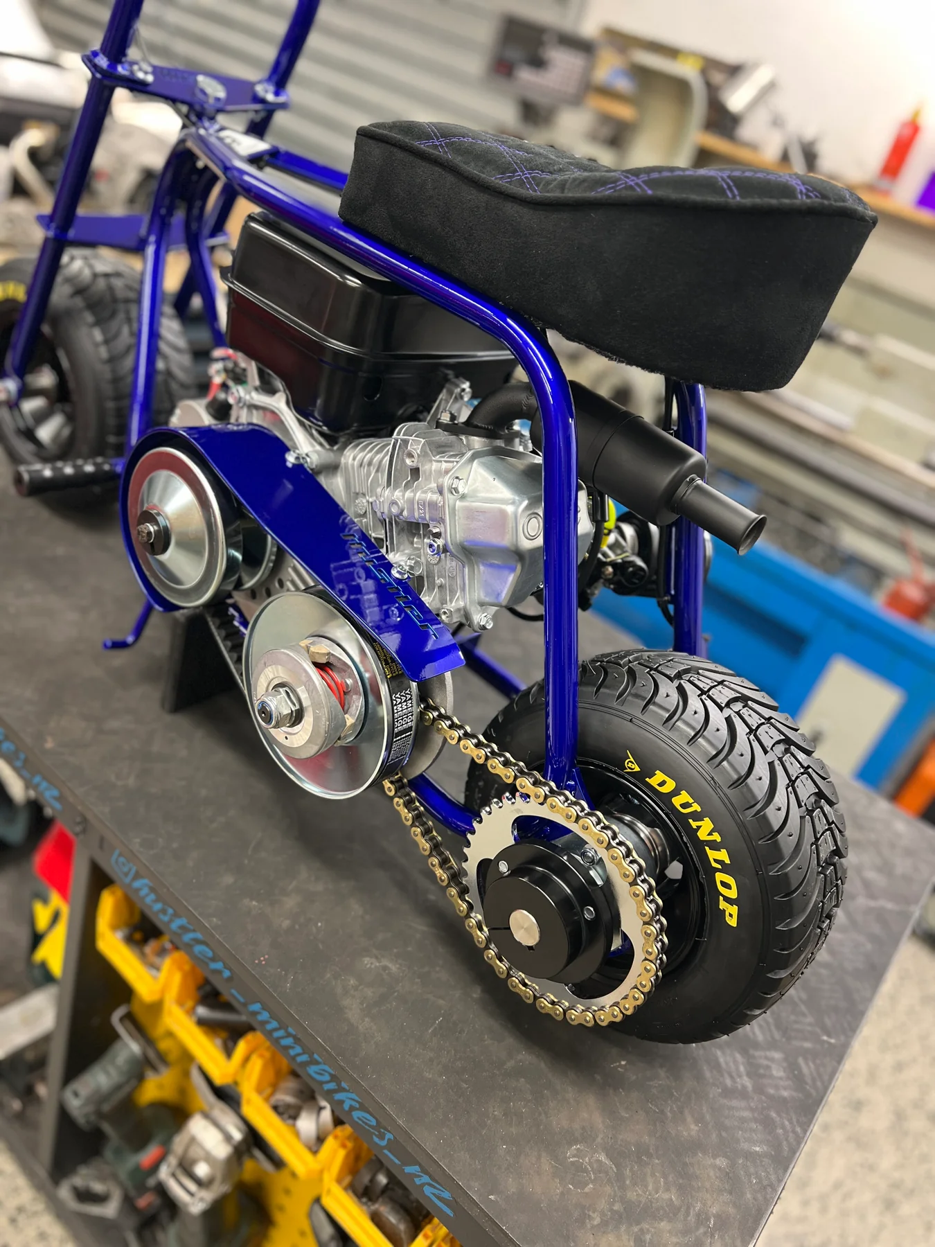 Hustler Fatboy (Blue & Black) - Image 4