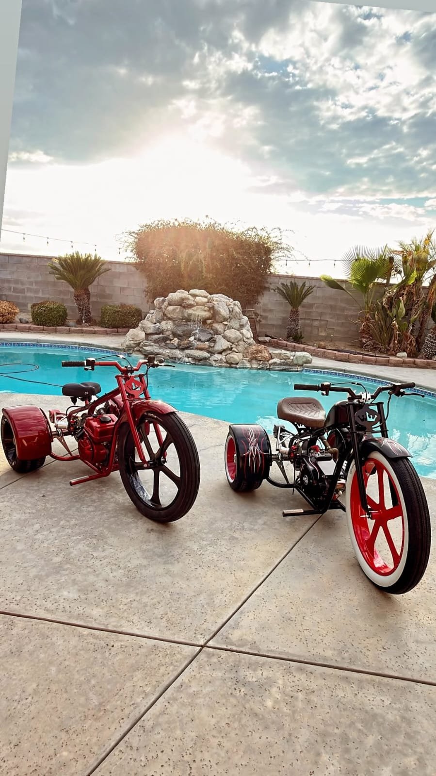 Big Front Wheeler With Fenders