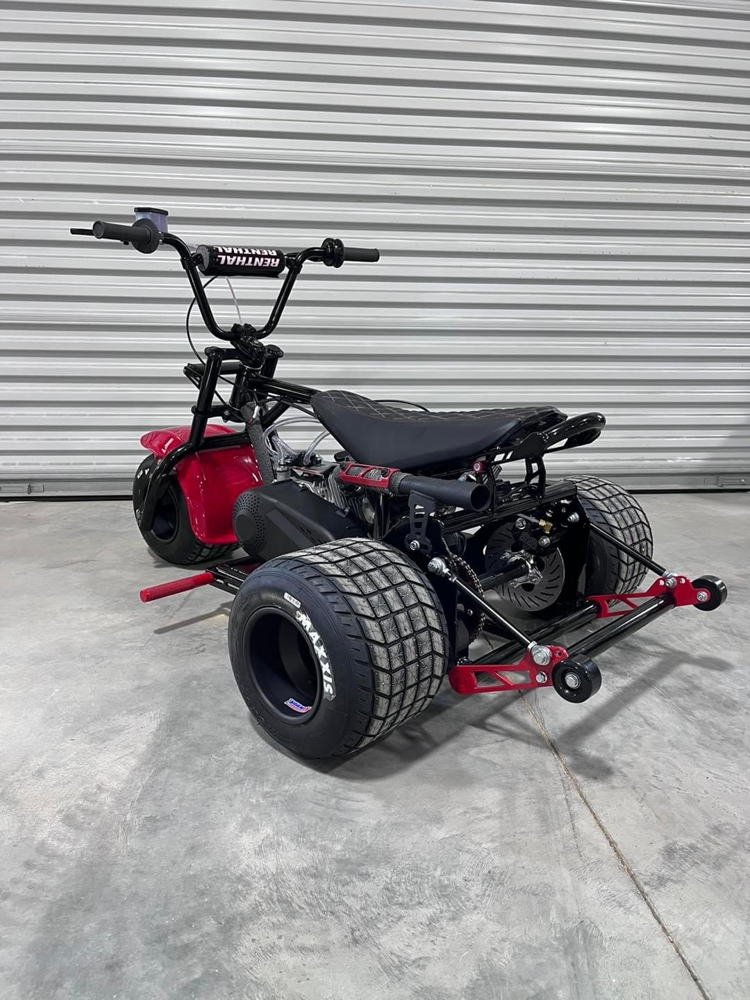 Hustler Mini Trike (black & red)