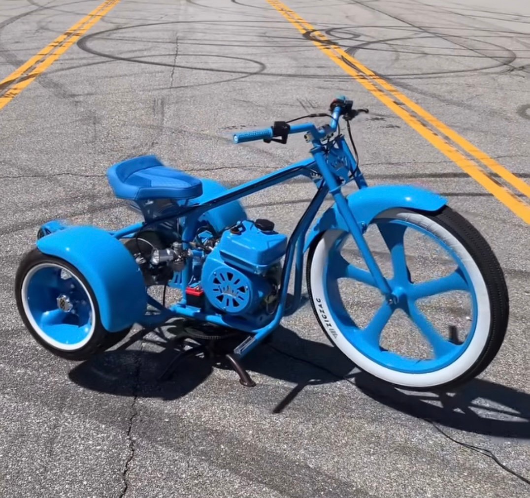 Big Font Wheeler (Illusion Blue)