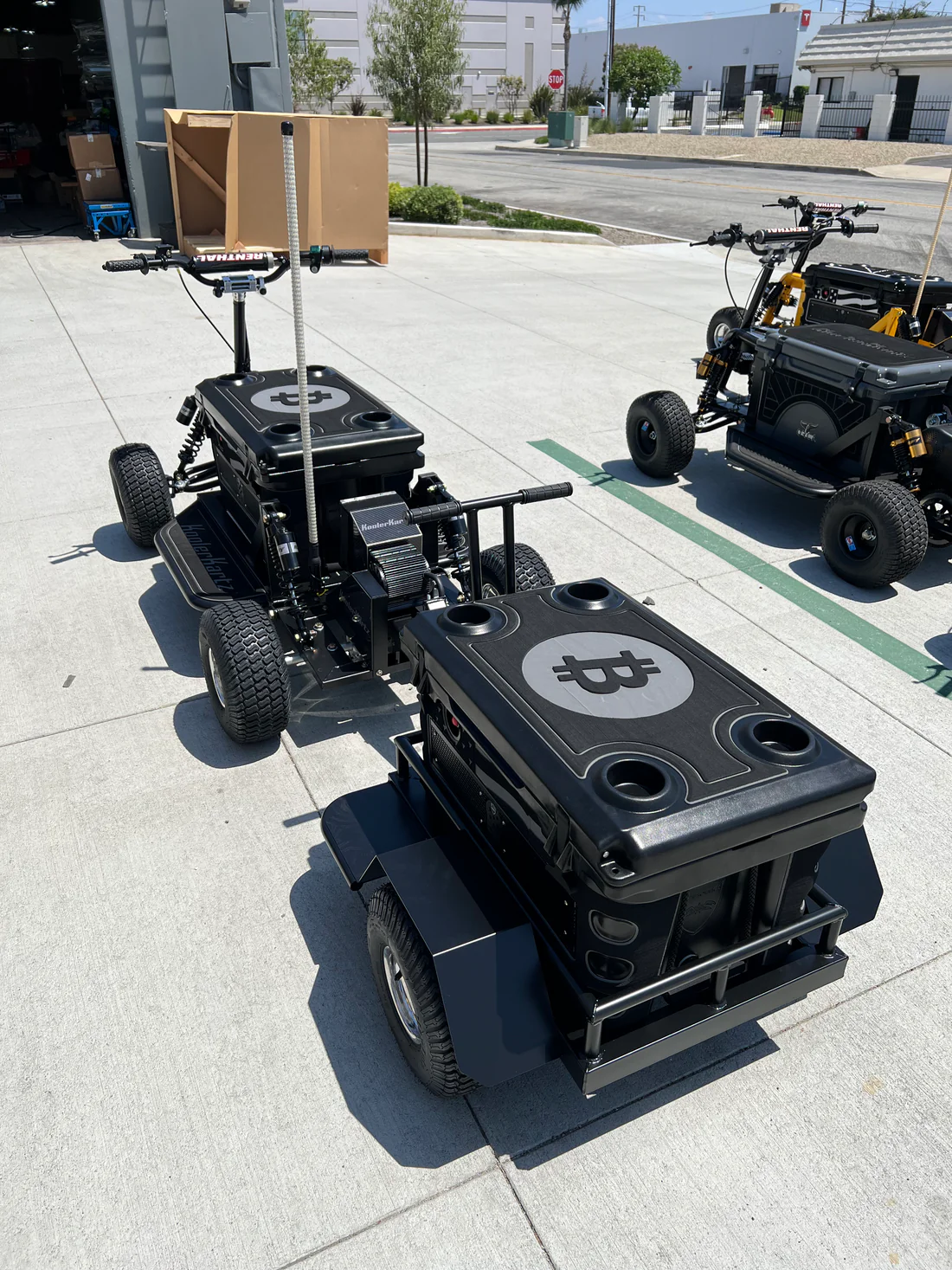 Custom KoolerKart Black