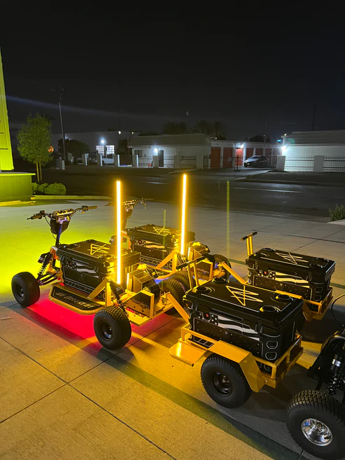 Custom KoolerKart Black/Yellow