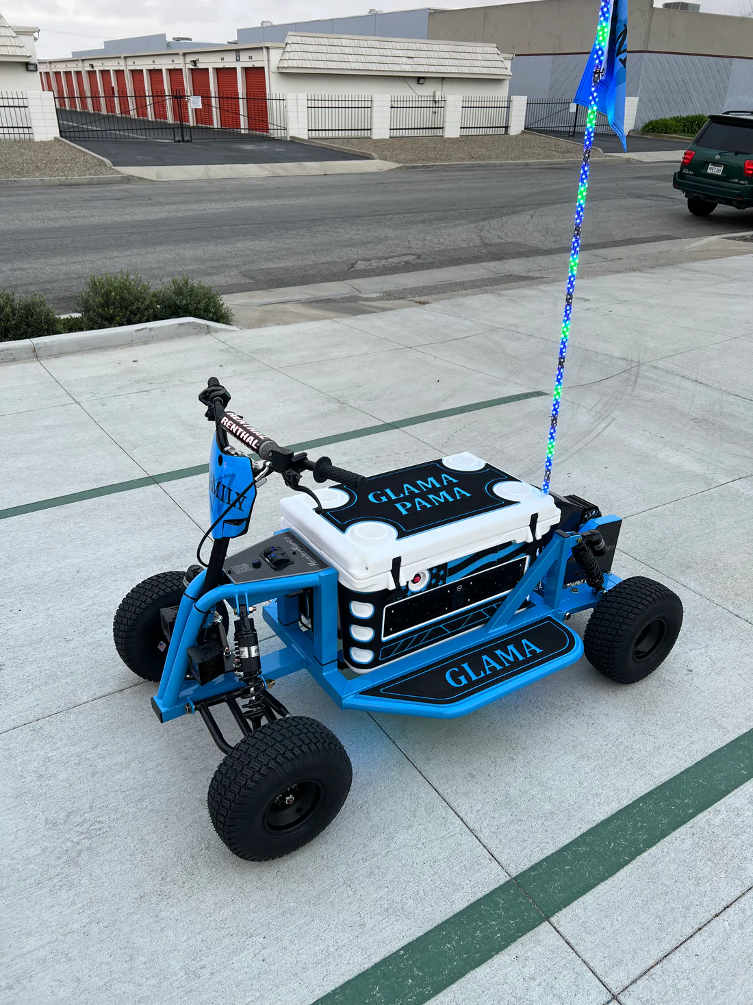 Custom KoolerKart Blue/White