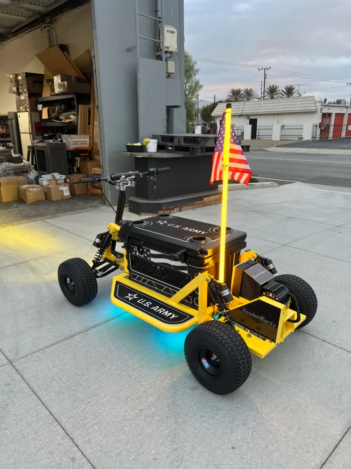 Custom KoolerKart Black/Yellow - Image 2
