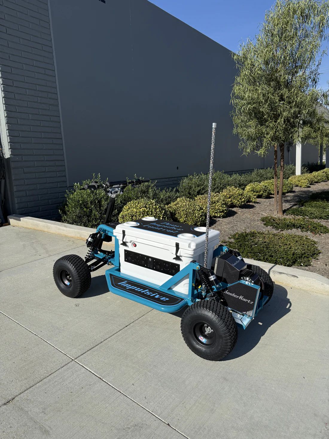 Custom KoolerKart Blue/White - Image 2