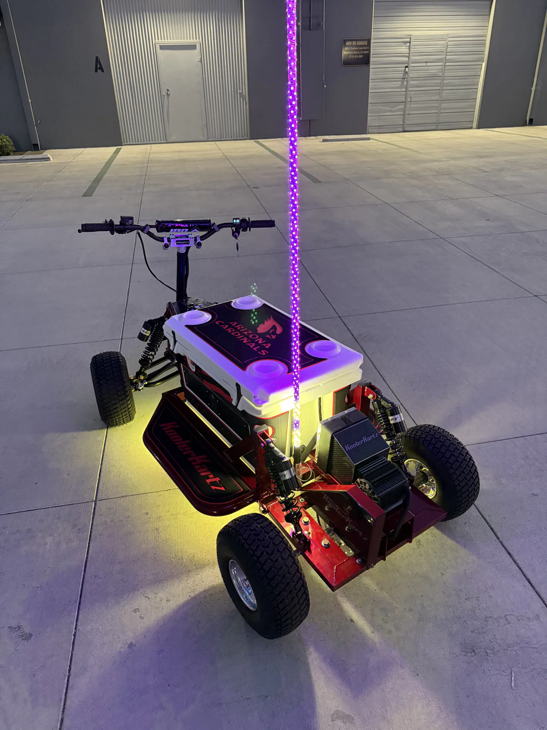 Custom KoolerKart Black/Red - Image 2