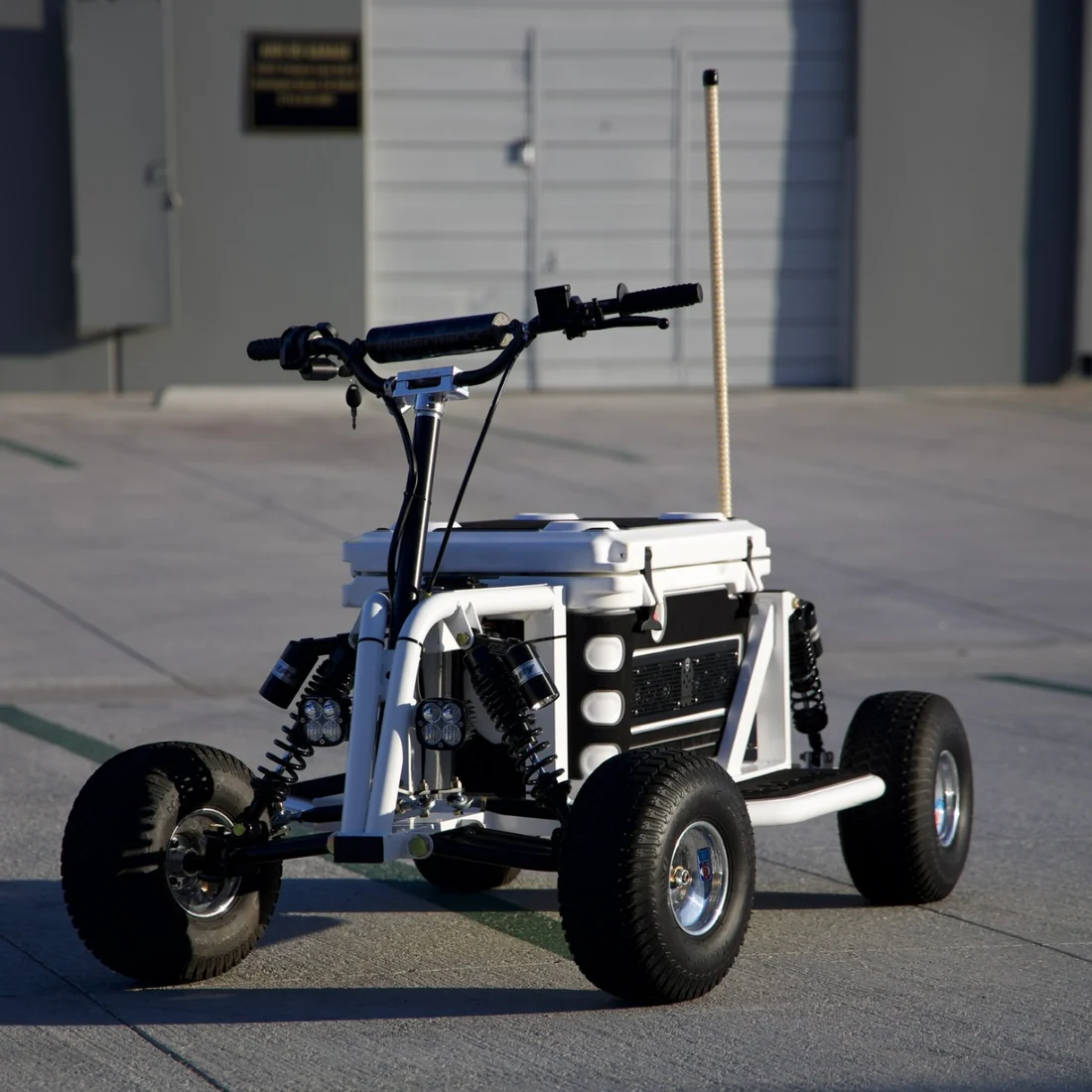 Custom KoolerKart Black/White