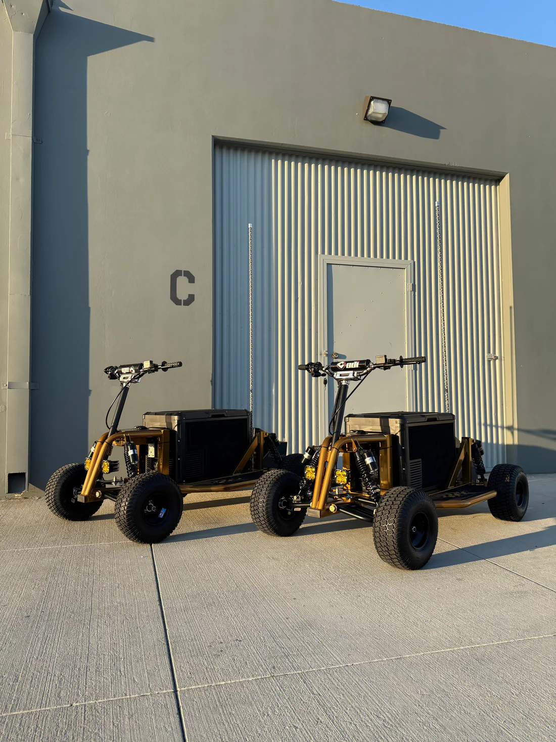 Custom KoolerKart Black/Gold - Image 2