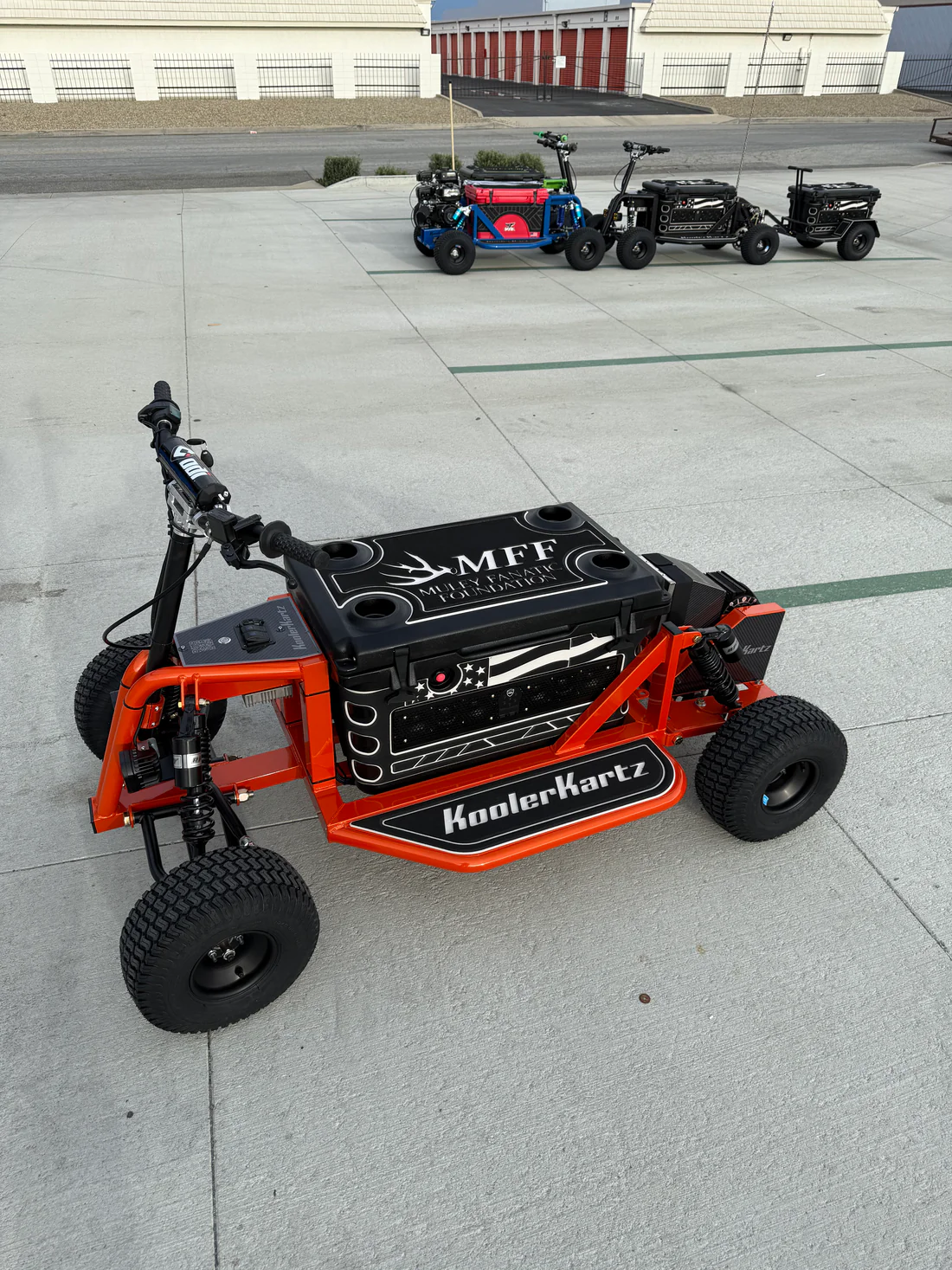 Custom KoolerKart Black/Orange - Image 2