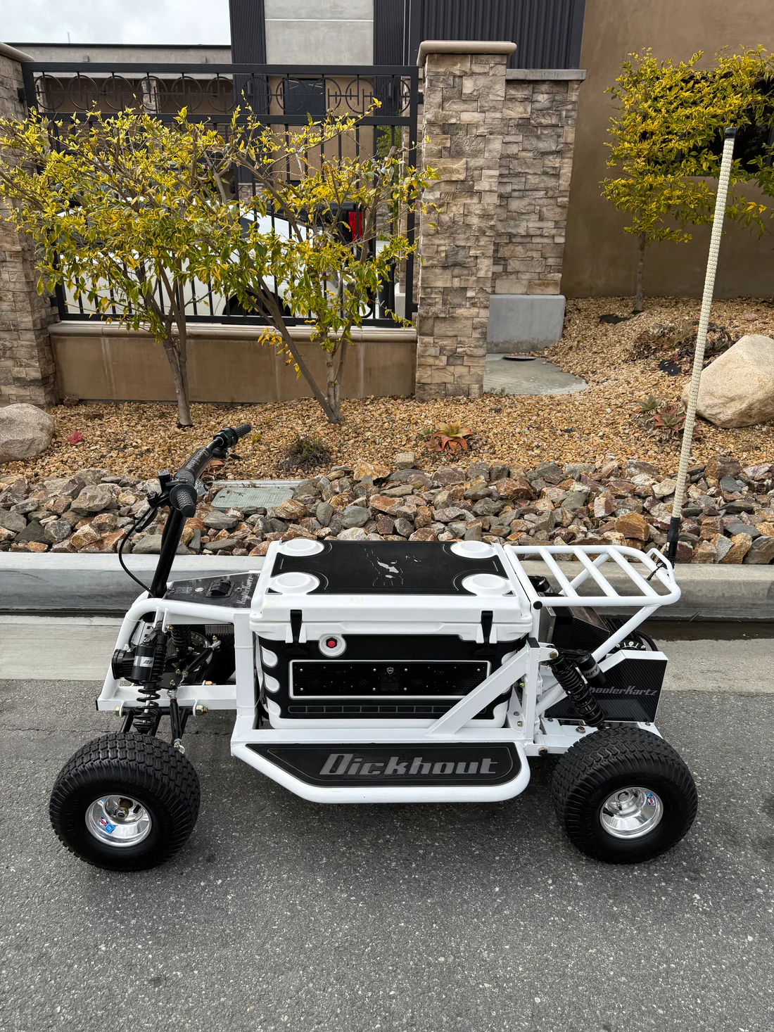 Custom KoolerKart Black/White - Image 2