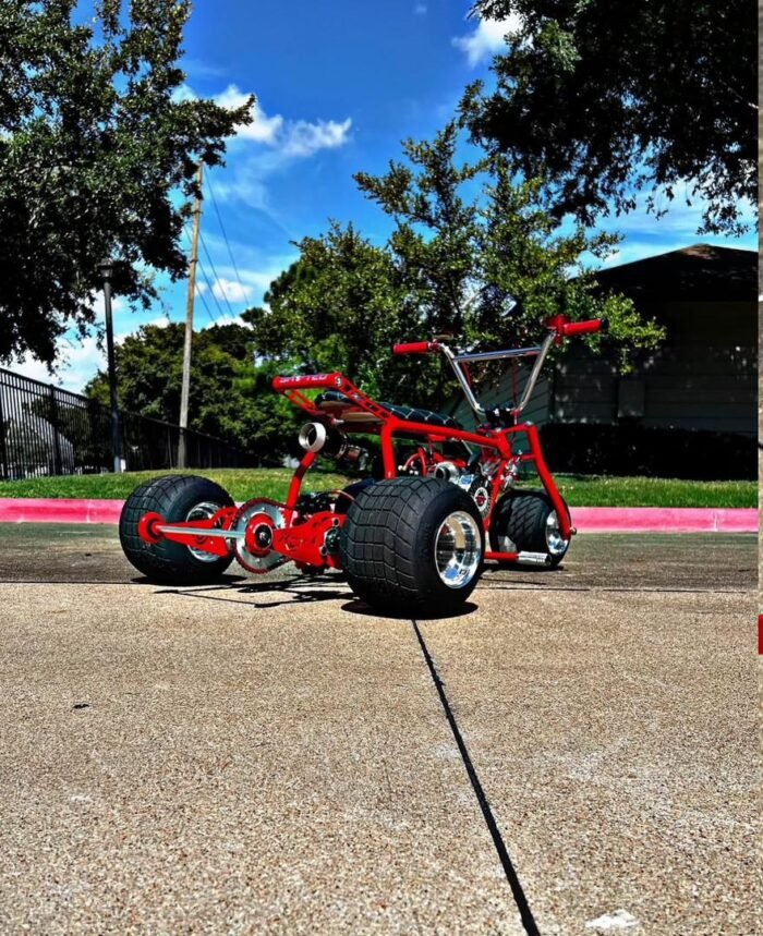 Red Mini Trike HMT - Image 2