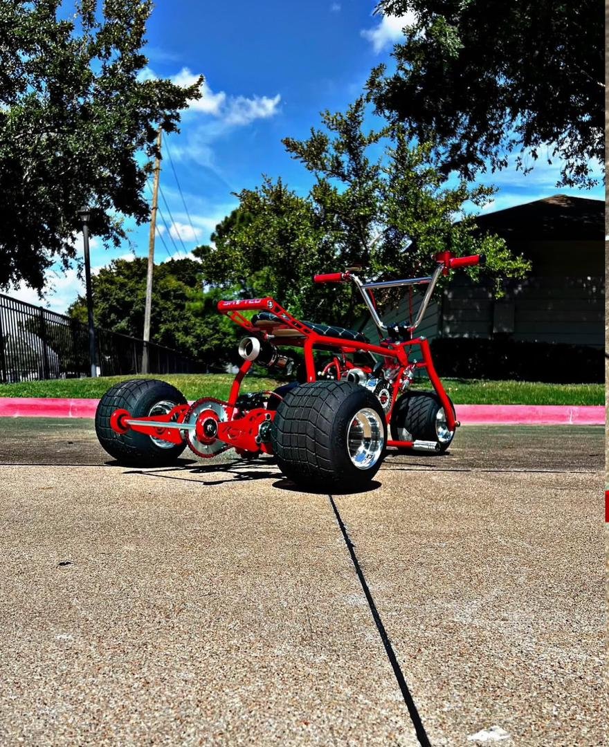 Red Mini Trike HMT - Image 2