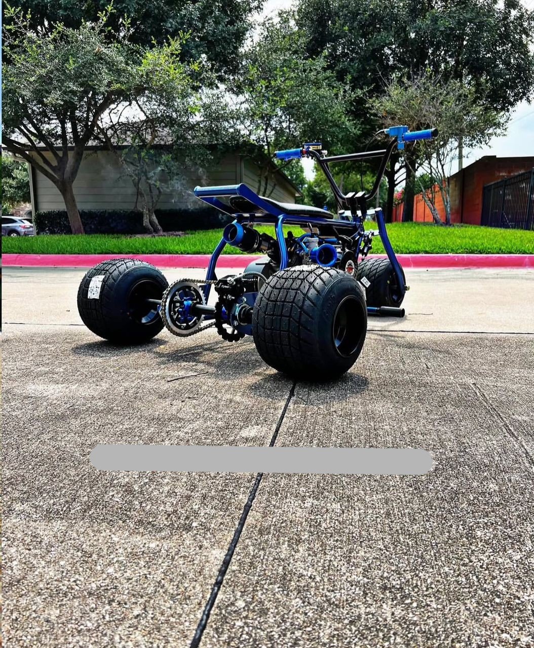 Blue Mini Trike HMT