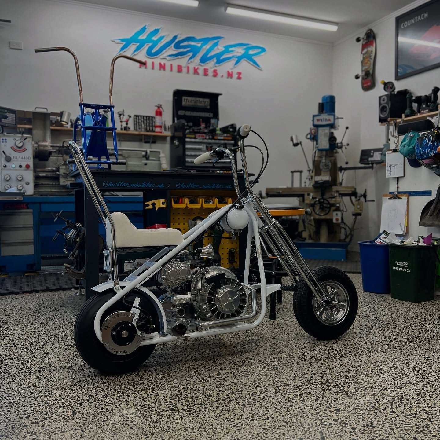 Hustler Badboy Chopper (White Knight) - Image 2