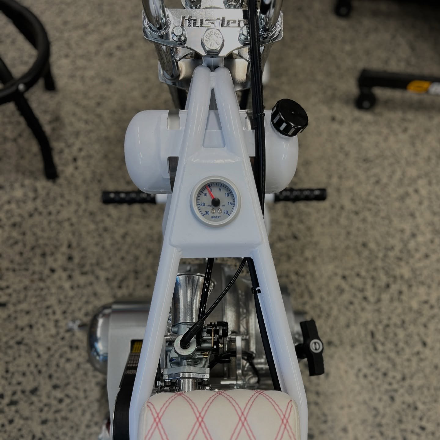 Hustler Badboy Chopper (White Knight) - Image 3