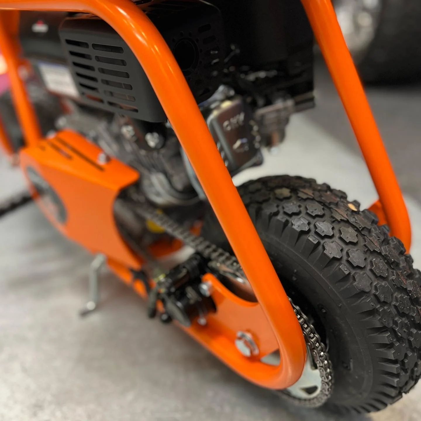 Lil Hustler MiniBike (Orange) - Image 3