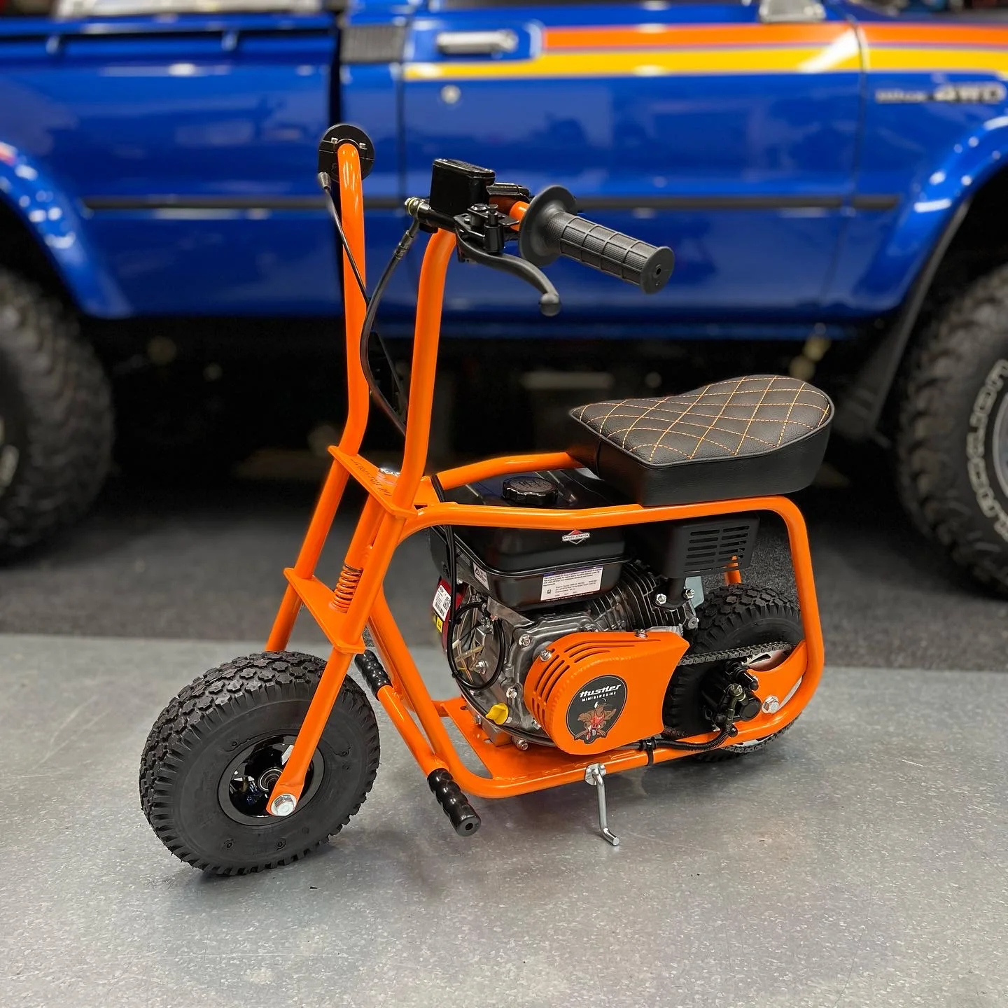 Lil Hustler MiniBike (Orange)