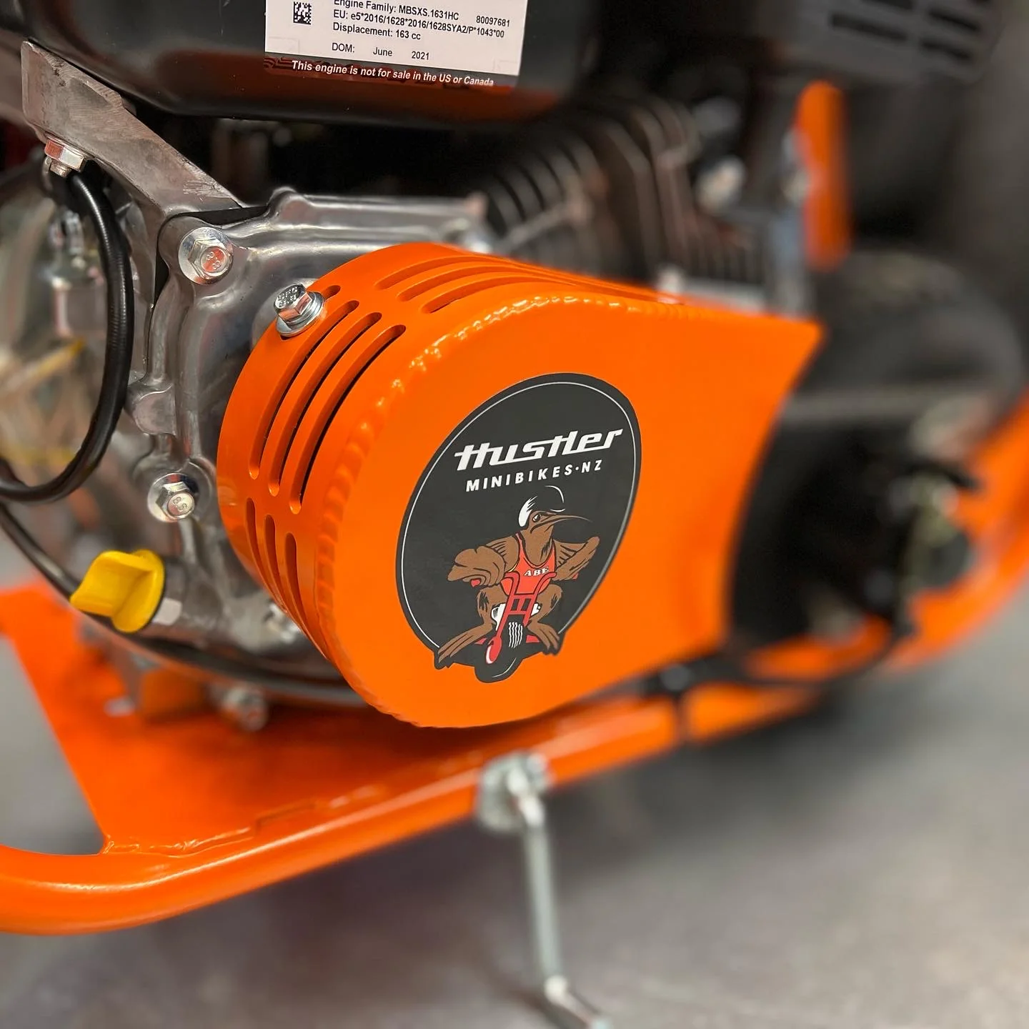 Lil Hustler MiniBike (Orange) - Image 2