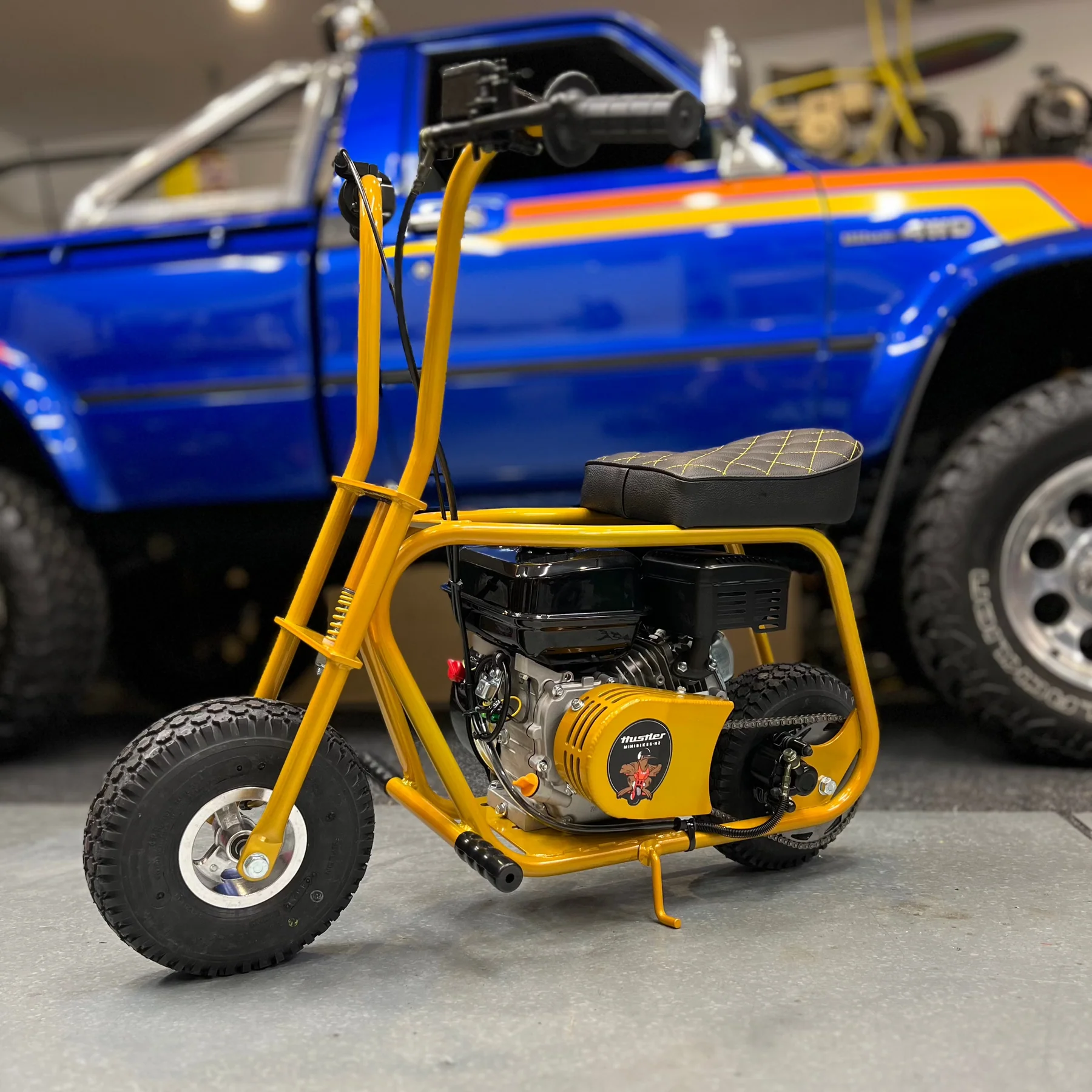 Lil Hustler MiniBike (Yellow)