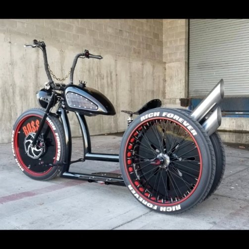 Triple Tire Bike (Black)