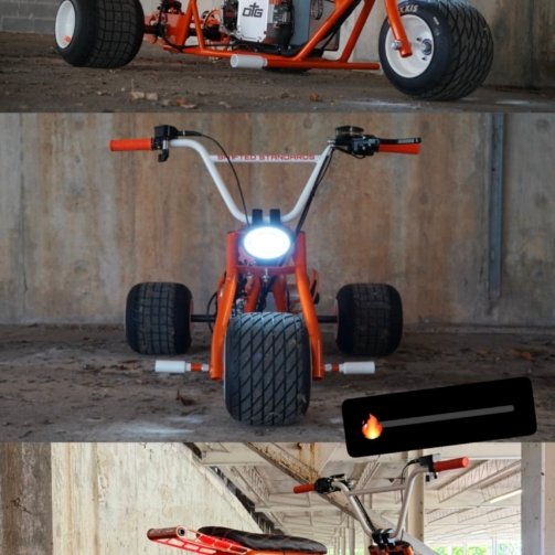 Electric Trike (Orange)